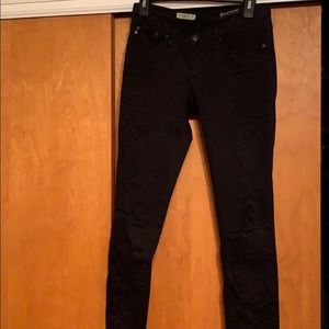 Black skinny fit jegging